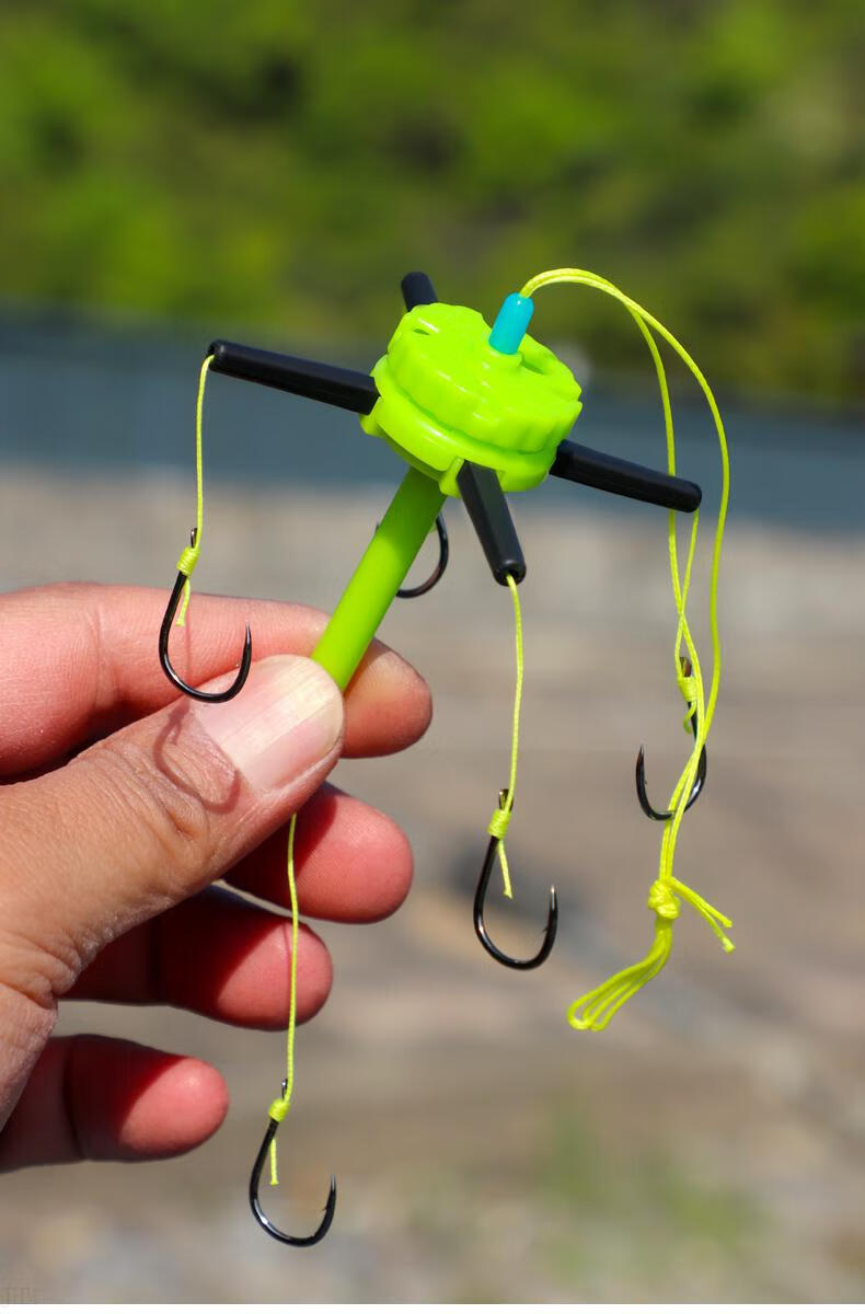 高端 网红 鲢鳙五爪钩【5付钩】加盒 线板 13号