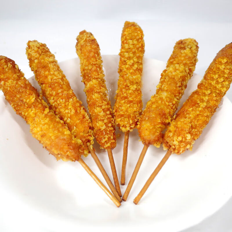 鸡柳棒炸鸡柳棒棒鸡油炸小吃烧烤肉串食材 昌盛隆 鸡柳棒两袋(番茄酱)