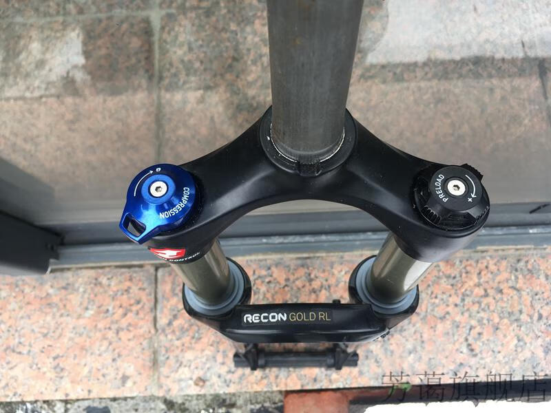rockshox前叉rockshoxrecongold26寸山地自行车气压油簧避震前叉re