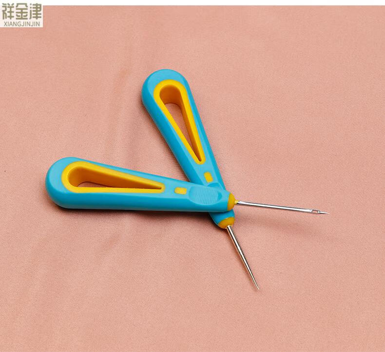 补鞋针2022新款补鞋工具钩针上鞋专用锥子工具修鞋木柄锥子钢针打孔