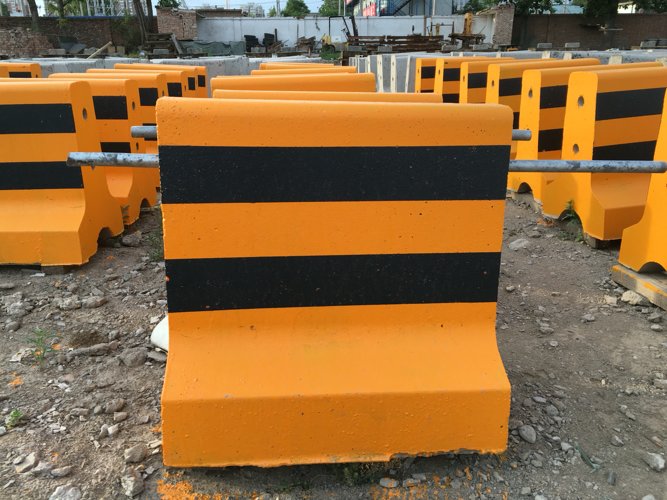 水泥隔离墩50*50水泥隔离墩机非道路分流施工围挡小区学校门口防撞 校