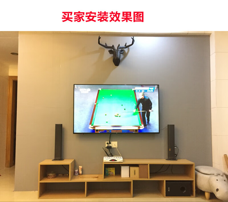 适用小米电视机挂壁架4a4cea324355606570寸墙壁专用挂架支架小米电视