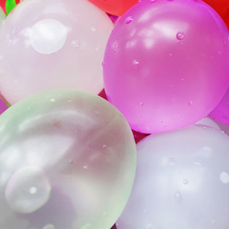 精选pexe充水弹小气球水球快速注水小气球装水灌水儿童玩耍打水仗汽球
