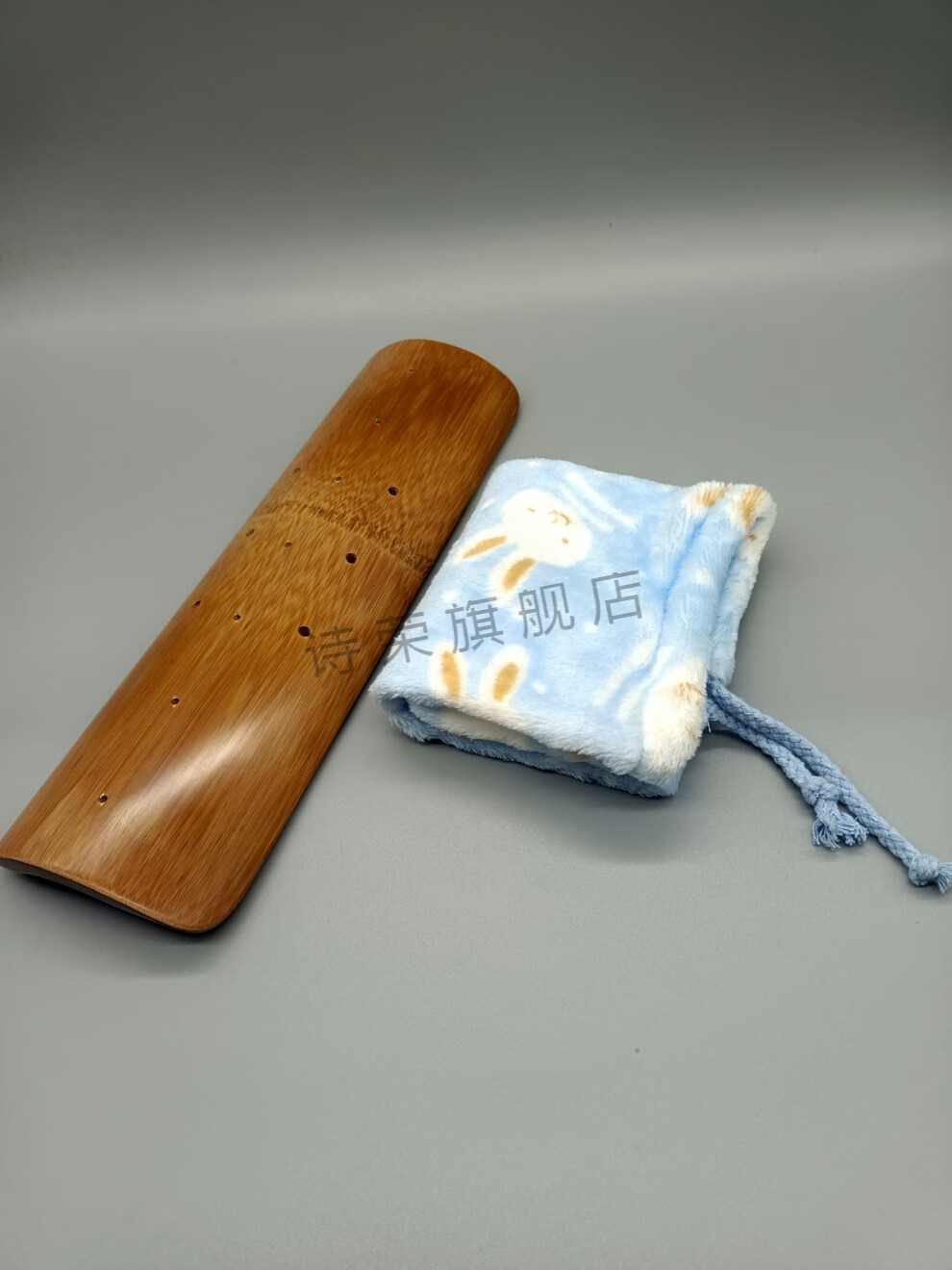 2022新款u型竹枕头颈椎枕竹子半圆枕头成人竹筒枕头空心竹枕实木颈椎