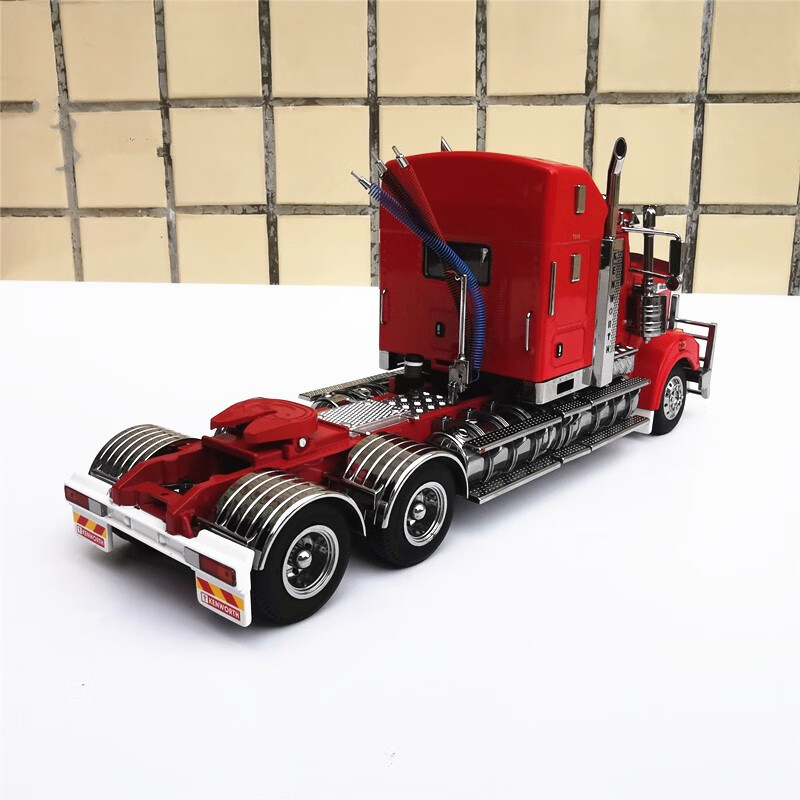 肯沃斯合金汽车模型1:32kenwortht909澳洲卡车拖头exclusive 黄色