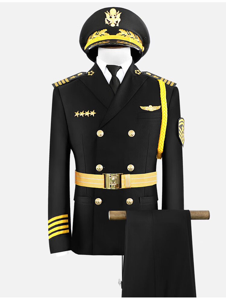 复邦 秩序维护服装秋季保安双排西服套装男物业形象岗礼宾服保安工作