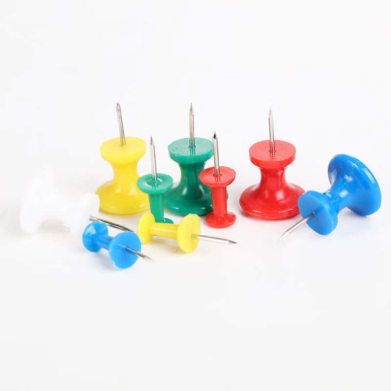 温妤wxpyu 彩色按钉 海报告示软木钉 大头钉美术diy工字钉圆头小图钉