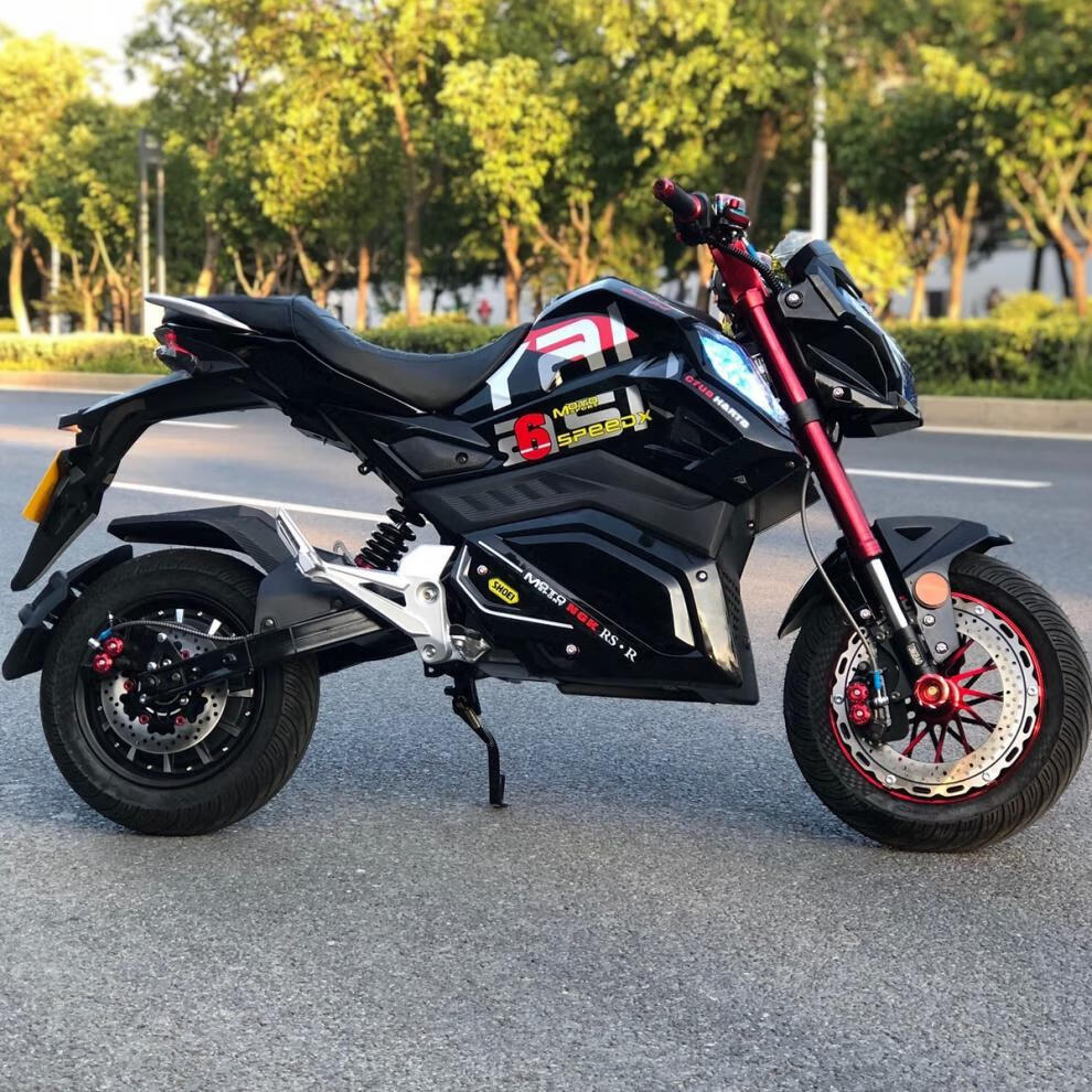 小猴子z6電摩電動車m5中置高速大功率改裝酷車72v電動摩托車96v1200瓦