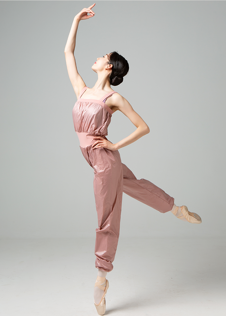 众爱舞苑舞蹈裤连体暴汗服芭蕾舞芭蕾舞连体服大人形体服芭蕾热身裤灰