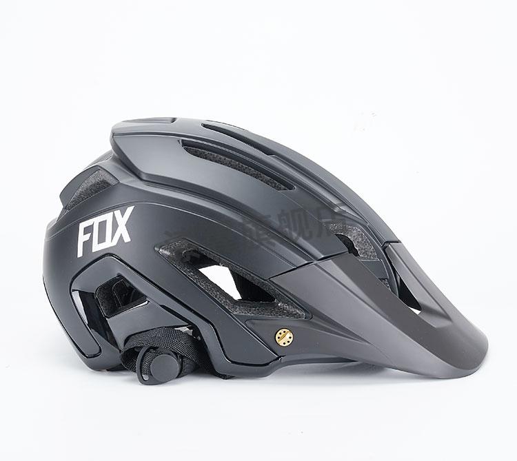 fox半盔 fox头盔速降自行车越野盔山地车半盔骑行装备一体成型通用安