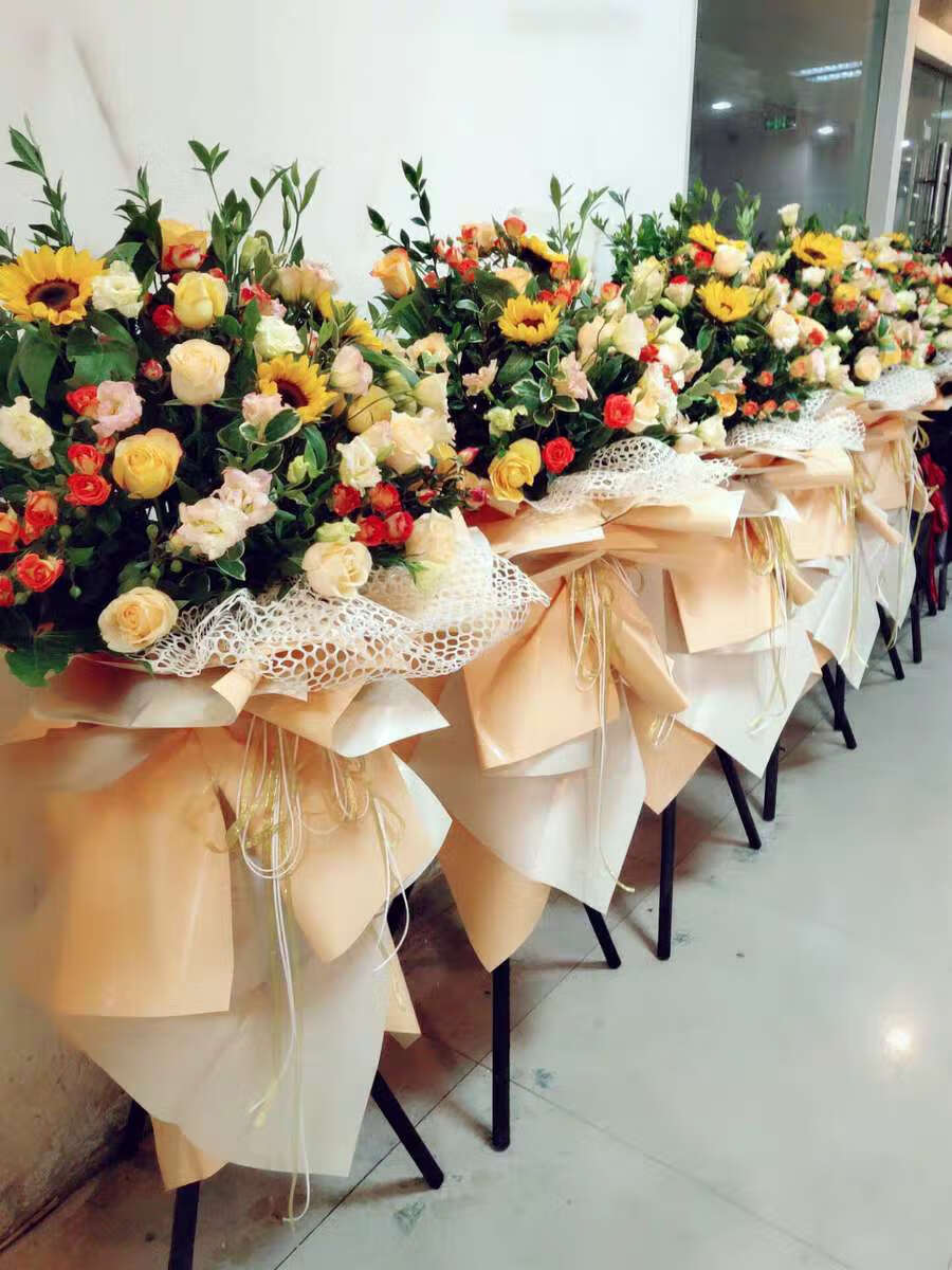 深圳开张乔迁庆典开业花篮同城花店鲜花速递应援订花广州杭州 花篮六