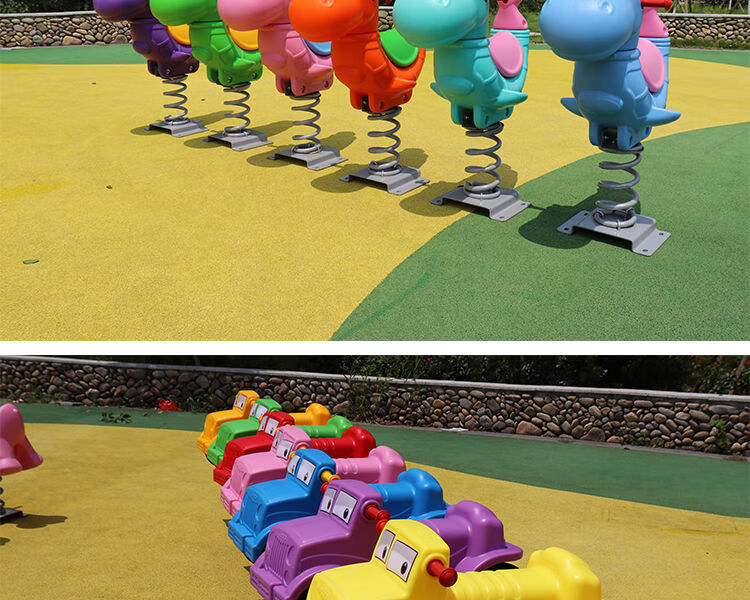 领凡 幼儿园户外公园小区儿童弹簧摇马摇摇乐玩具室外游乐设施摇马