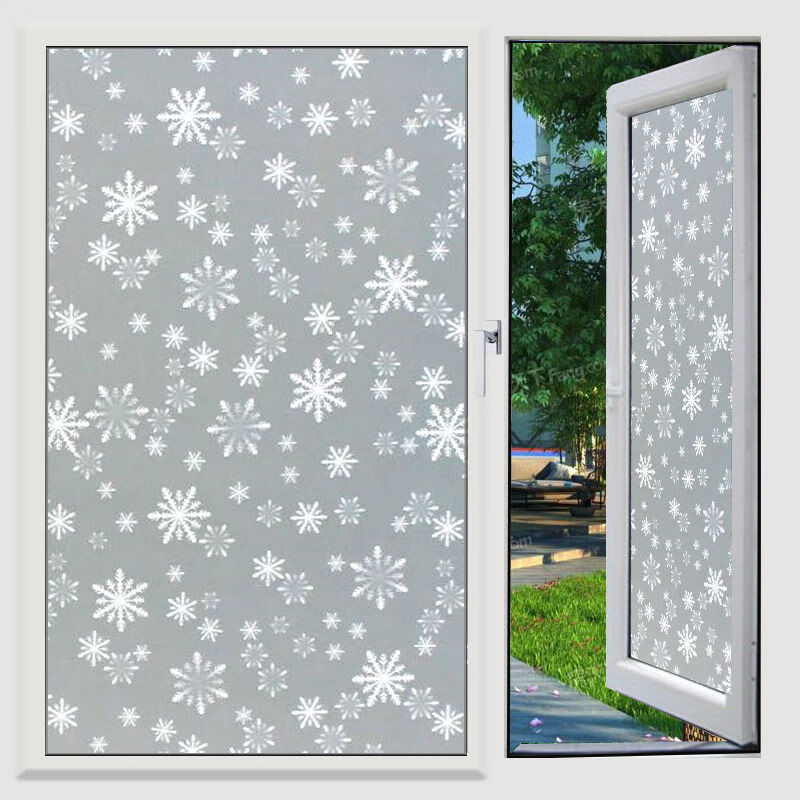玻璃贴纸窗户贴膜卫生间防窥玻璃磨砂贴纸透光不透明防隐私窗户贴膜