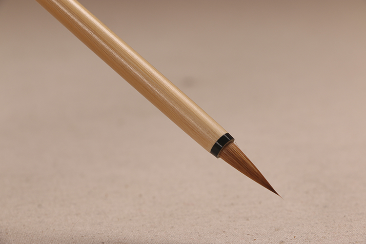 青云北尾狼毫小楷毛笔行草书法练习抄佛经绘国画工笔勾线硬毫笔金水月