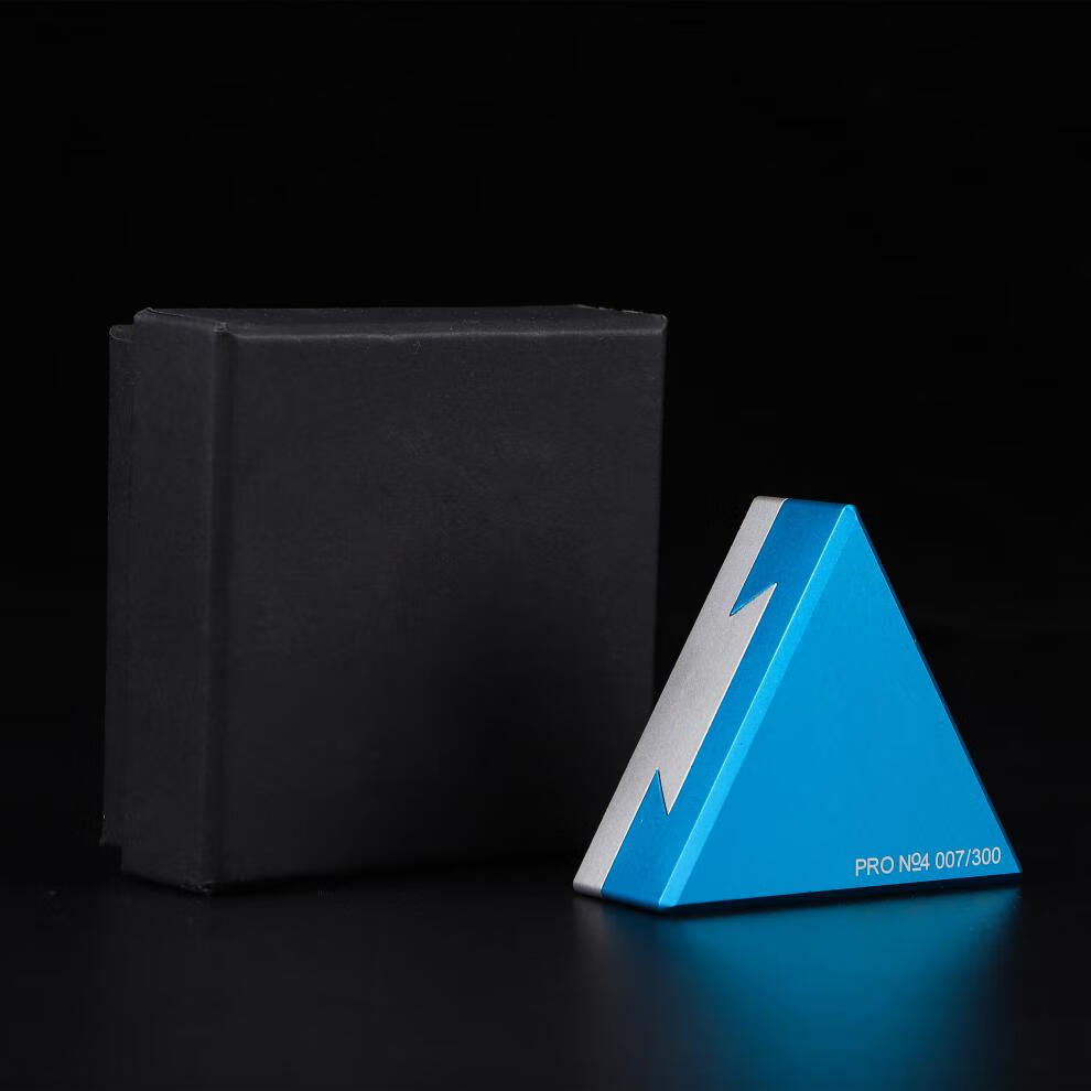 榫卯十级地狱高难度抖音同款玩具礼物同款 金属色 三角形puzzle【图片