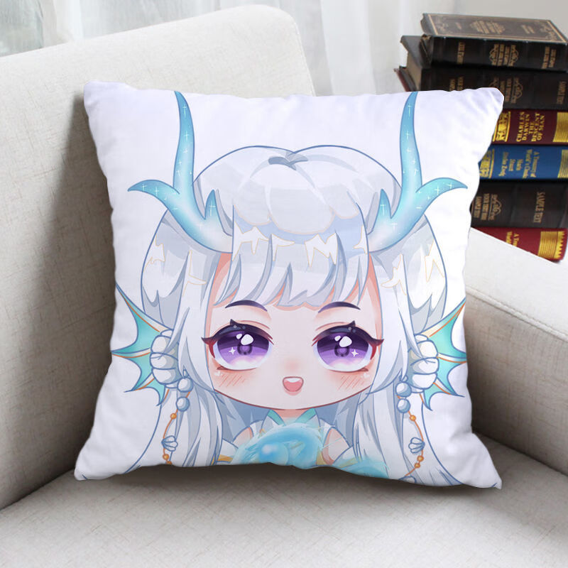 王者荣耀西施fmvp游龙清影皮肤抱枕周边靠垫枕头礼物定制生日礼物 13