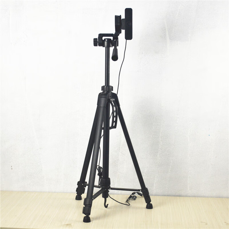 适用罗技摄像头三脚架1000e930落地摄像头支架升降手机落地多功能架三