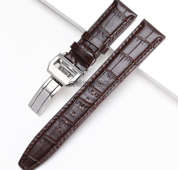 适配iwc万国手表表带原装适配万国iwc手表带男专柜飞行员葡萄牙柏涛