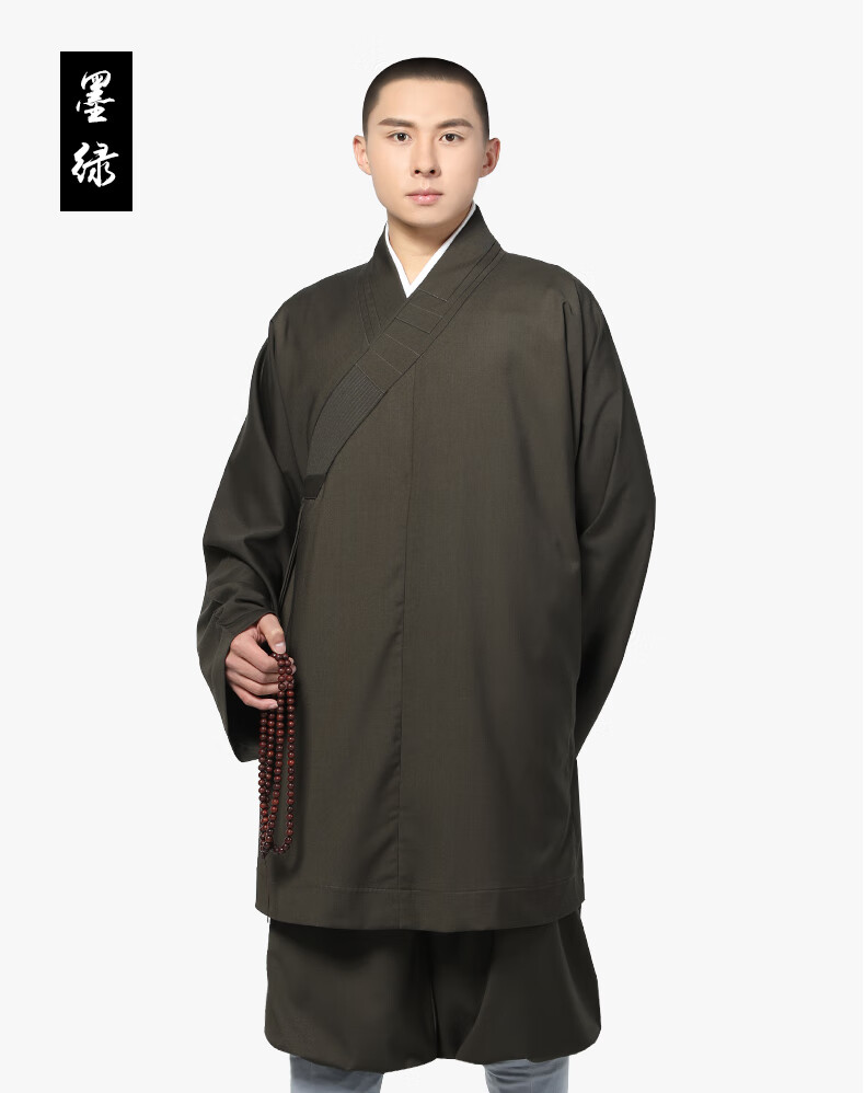 和尚服夏季哔叽长褂出家僧人僧服长衫小褂短褂和尚罗汉褂僧袍和尚服饰