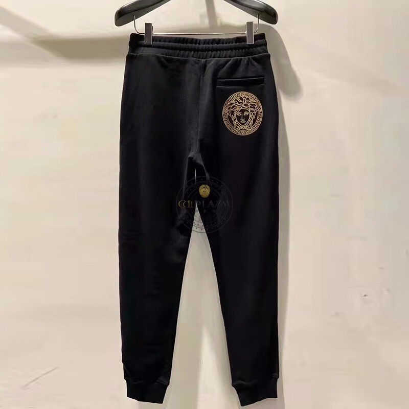 预售versace范思哲男装男裤男士美杜莎徽标运动裤休闲长裤可提供小票