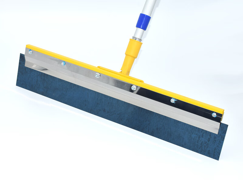 站立式推刀水泥自流平刮板环氧地坪打底板镘刀工具带齿耙子 56刀架 60