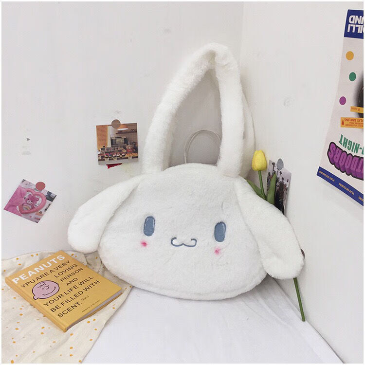 制服手提包学生软妹毛绒包包送小孩的生日礼物儿童节礼物玉桂狗单肩包