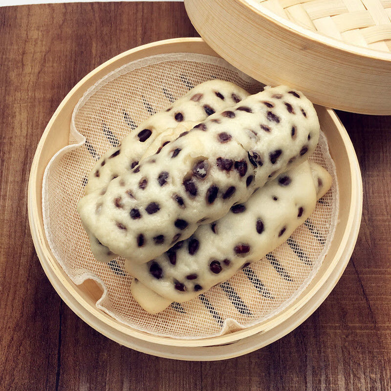 纯手工红豆馒头卷儿童批发老面早餐速食花卷包子食品面食早饭速冻手工