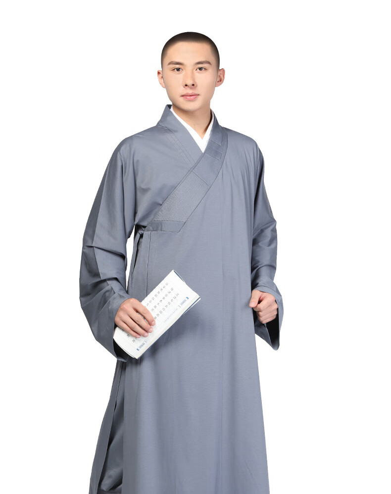 佛衣服男装春秋夏丝光棉僧服长褂男女僧人服饰大褂长衫僧装僧衣和尚服