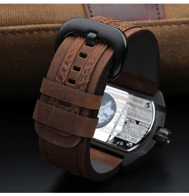 【官网直销】七个星期五手表表带七个星期五q1m2sevenfriday带磨砂