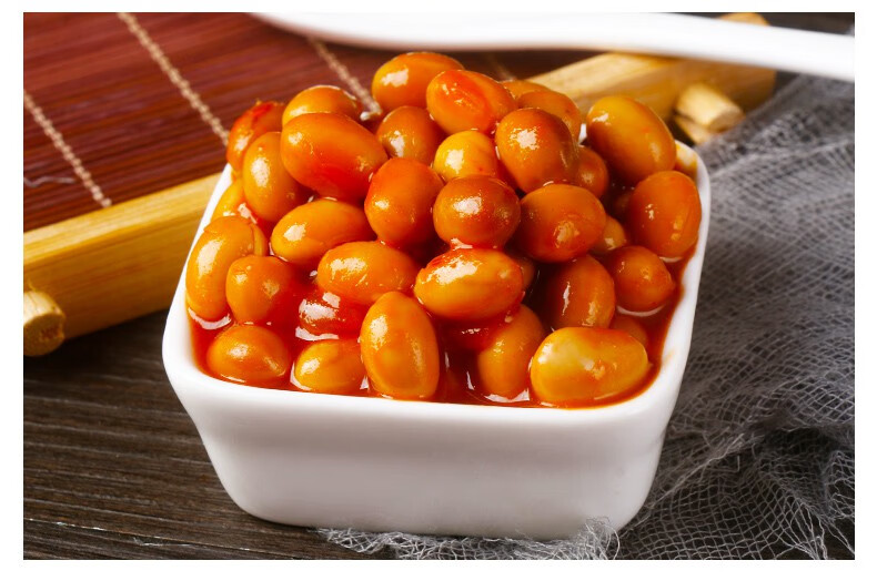 茄汁焗豆罐头402g5罐早餐即食番茄汁黄豆罐头西餐配料下饭菜茄汁焗豆