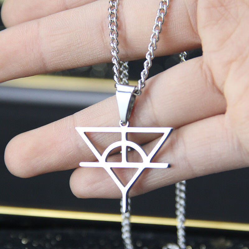 zhangu 同款项链hcy演唱会火星标志et粉丝应援生日礼物钛钢不掉色