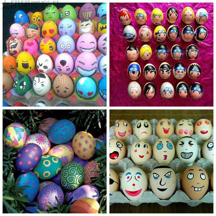 幼儿园画彩蛋活动教案图片