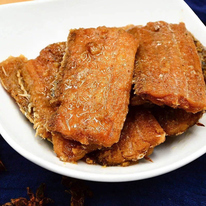 五香酥骨带鱼罐头 150g*10罐 广瑞五香香辣即食带鱼罐头肉熟速食 香辣