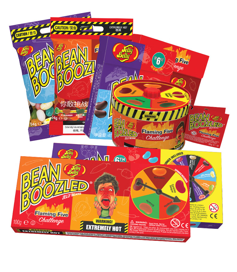 整蛊游戏怪味糖迷惑怪味豆第六版恶搞吉力贝进口零食比比多味豆