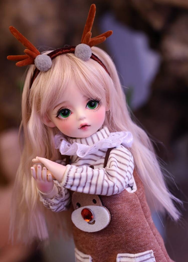 【旗舰自营】2022新款洋娃娃布偶sd/bjd6分小娃娃凯蒂改妆女孩生日