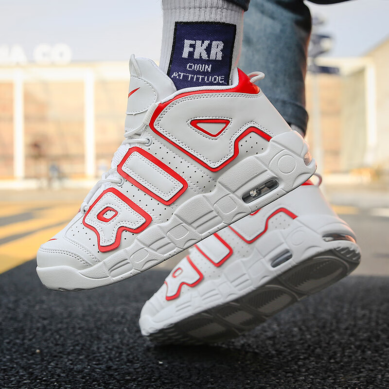 欧文言5代网红皮蓬大air熊猫鞋aj.