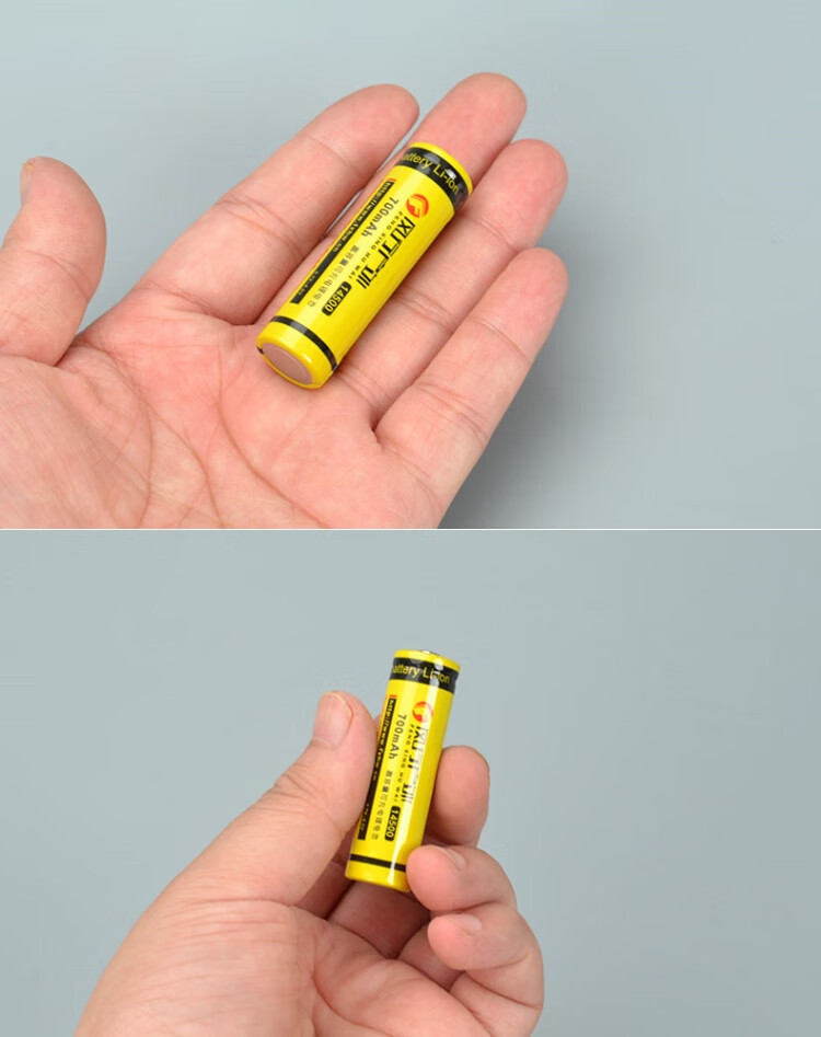 锂电池42v五号可充电电池锂离子16340266501865014500一节买二送一