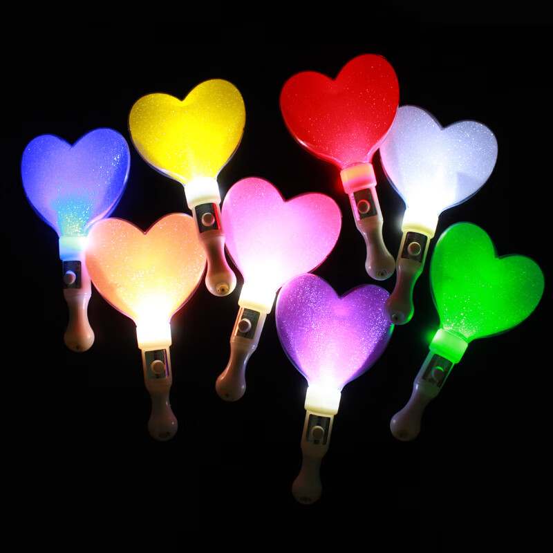 荧光棒演唱会道具应援荧光棒发光星星银光棒蓝色莹光棒闪光棒晚会应援