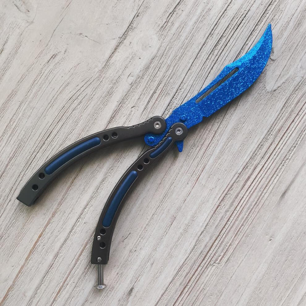 csgo刀周边多普勒红蓝绿宝石游戏实物皮肤cos 红色 60°以上 8.