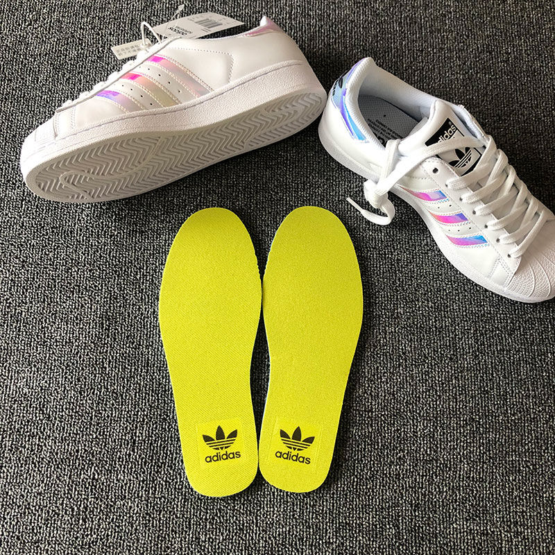 适配阿迪达斯贝壳头鞋垫防臭透气吸汗薄款减震高弹运动跑步鞋垫 黄色