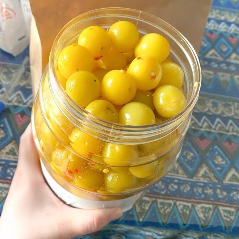 预售4月15左右发广西腌制李子三月李水果酸甜脆爽口即食泡酸野三华李