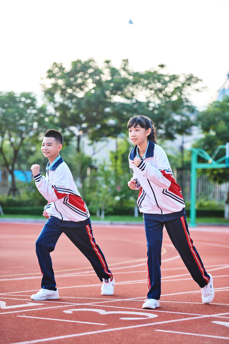 厦门思明区新款校服中学男女冬季外套 金鸡亭中学 175【图片 价格