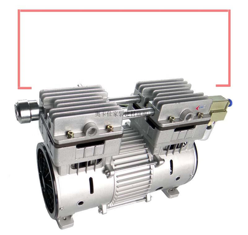 小型气泵实验室抽滤无油真空泵小型抽气泵实验室抽滤真空脱泡晒版机