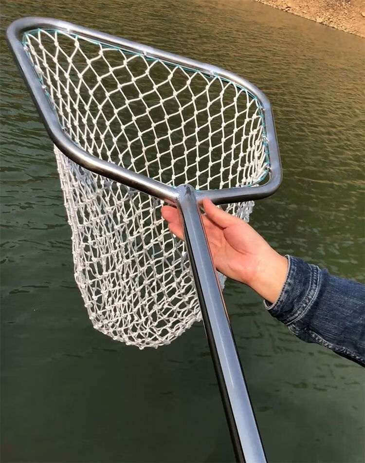鱼笼地网10米虾笼捕虾笼20米折叠长笼加厚双框六角不锈钢大鱼大物抄网