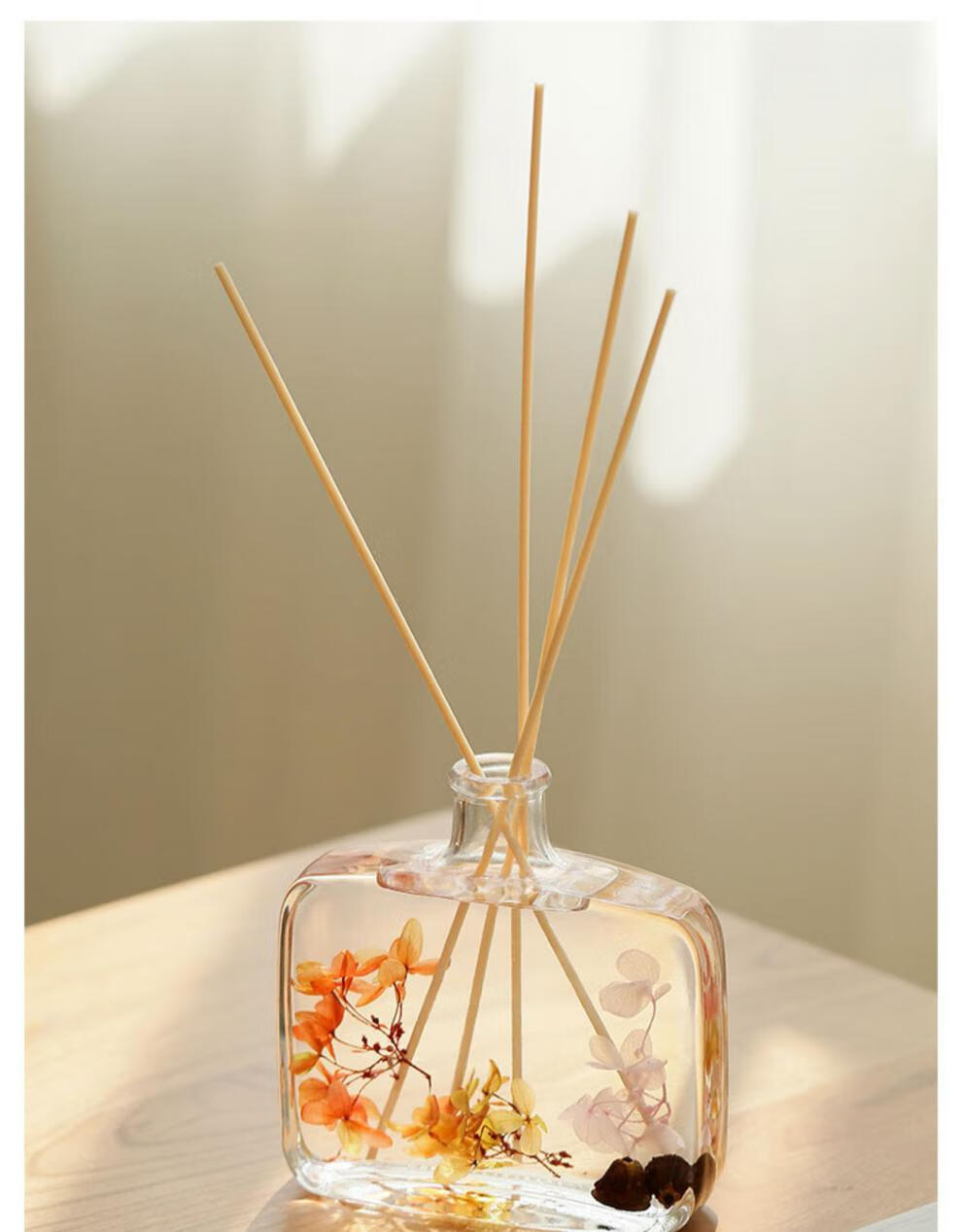 赤沉·香薰佛手柑香薰室内持久家用藤条精油客厅橘子味摆件宿舍 永生