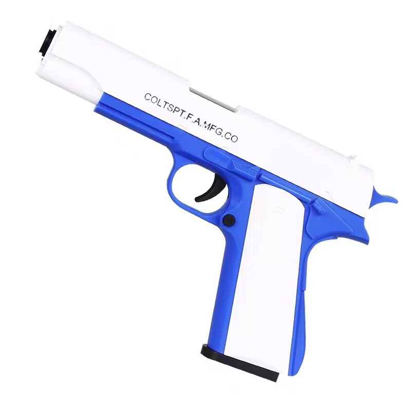 原厂战鹰系列zy1911连发可拆卸模型自动挂机回膛送礼男孩玩具定制 zy1