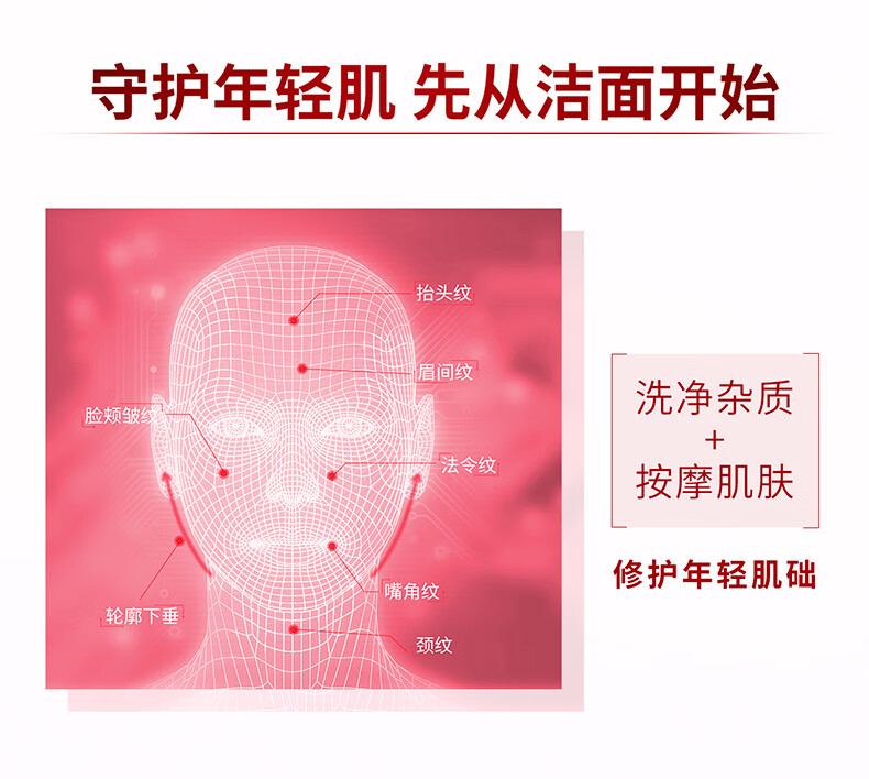 欧莱雅复颜滋润洁面乳氨基酸洗面奶补水细致毛孔提拉紧致提亮肤色洗面奶 125ml