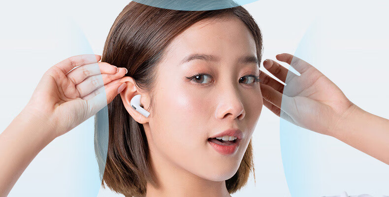 qcy ailypods真无线蓝牙耳机半入耳式低通话运动跑步开车通用tlxt