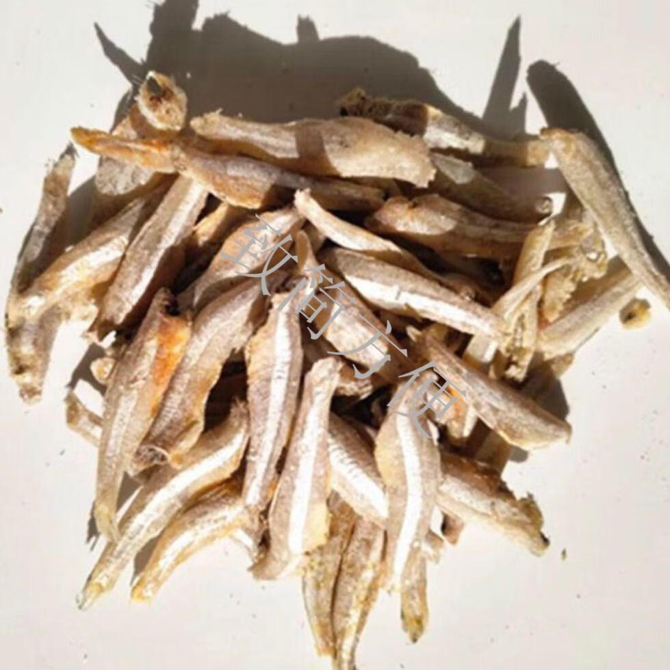 去头白海燕鱼干白凡鱼白公鱼小鱼仔公鱼仔咸鱼干海鲜干货 微盐公干鱼