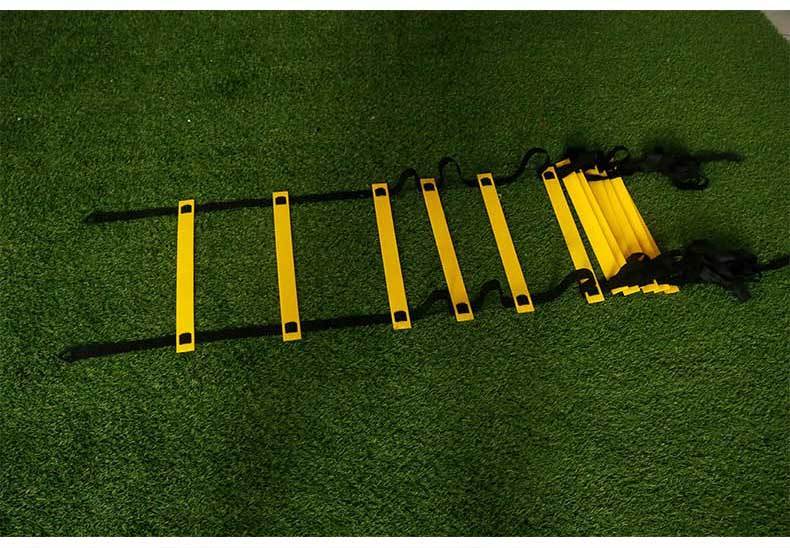 足球训练敏捷梯绳梯跳格梯云梯灵敏梯速度梯步伐训练梯子固定式3米6节